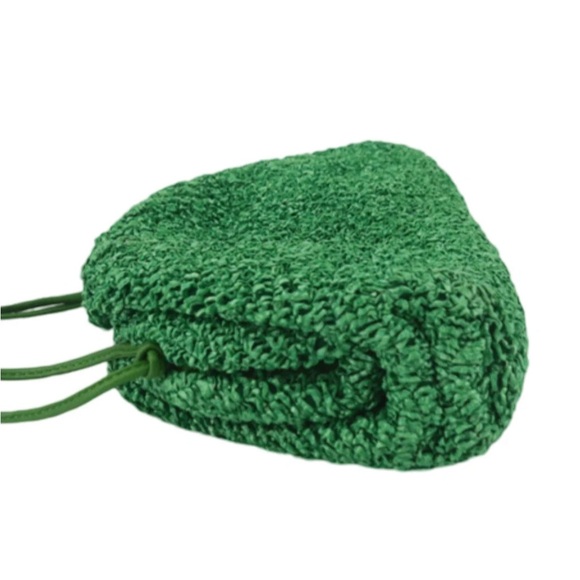 BOTTEGA VENETA MINI CURLY RAFFIA CLUTCH BAG - Picture 4 of 7